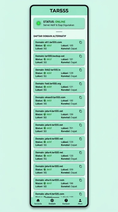 Link Alternatif Tar555 untuk Pengguna Android